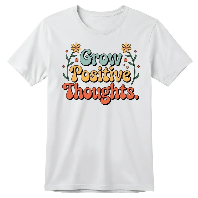 تی‌شرت آستین کوتاه بچگانه مدل رشد مثبت کد p1  