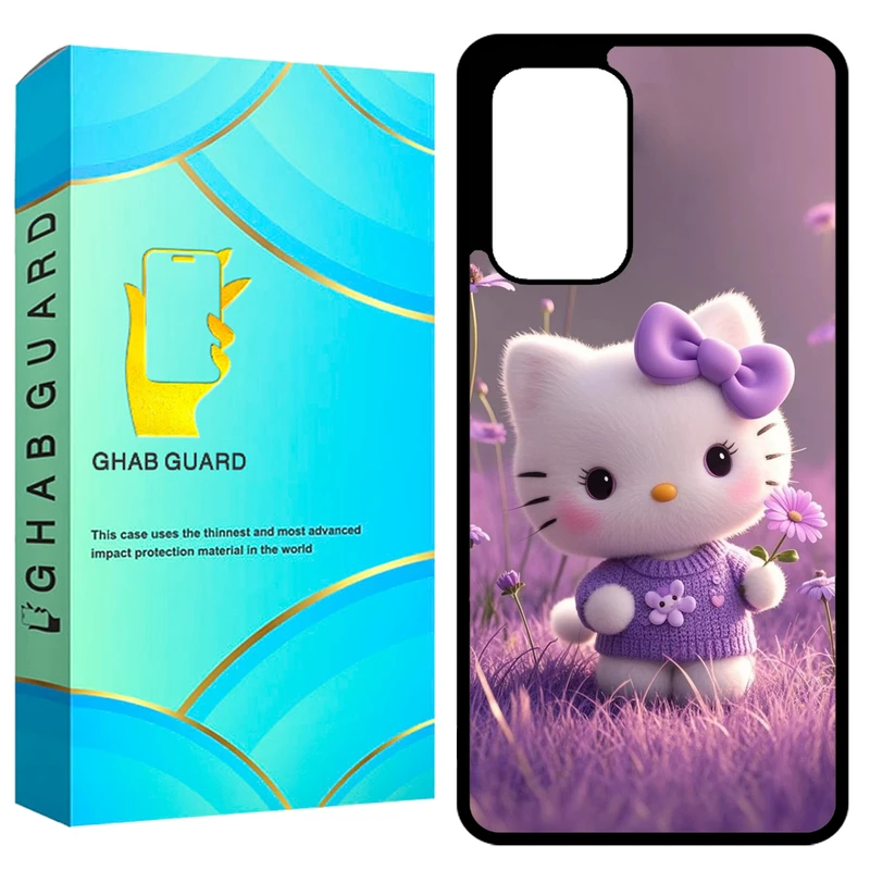 کاور قاب گارد طرح کیتی مدل GCHPA53 مناسب برای گوشی موبایل سامسونگ Galaxy A53 5G