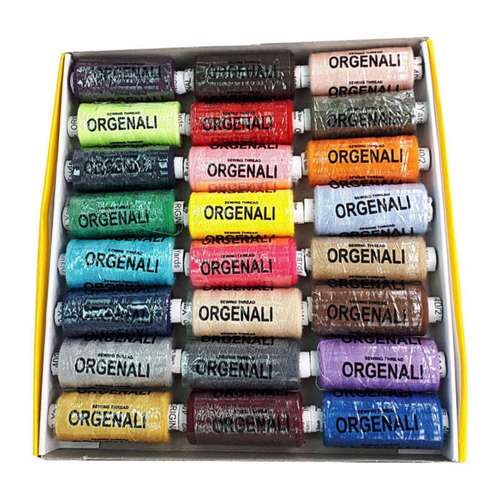 نخ خیاطی مدل 014 بسته 24 عددی