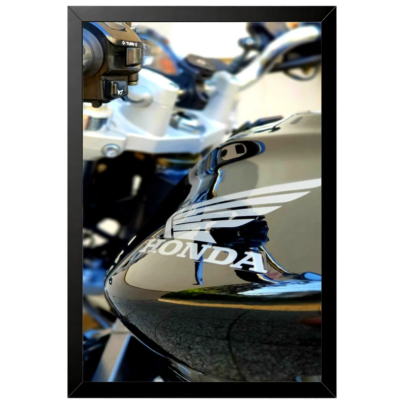 تابلو بکلیت طرح موتور سنگین هوندا HONDA CB1300 مدل B-po2214 فریم مشکی