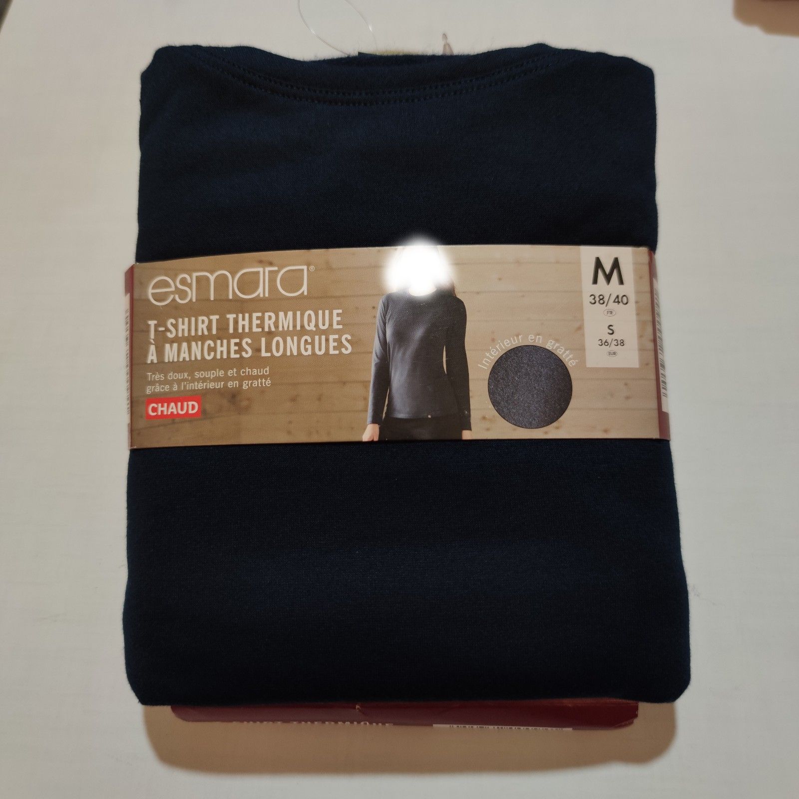 تی شرت آستین بلند زنانه اسمارا مدل داخل کرک -  - 4