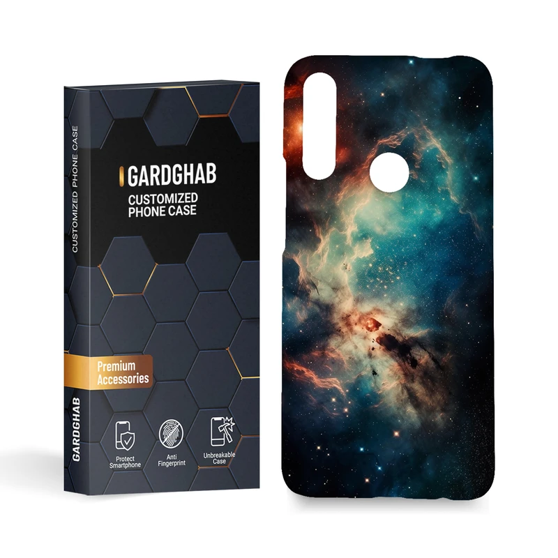  کاور گارد قاب مدل کهکشان مناسب برای گوشی موبایل هوآوی Y9 Prime 2019