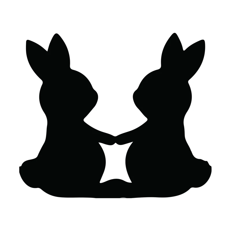 برچسب لپتاپ طرح خرگوش کد 881