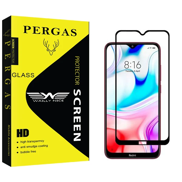 محافظ صفحه نمایش وایلی نایس مدل Pergas مناسب برای گوشی موبایل شیائومی Redmi 8