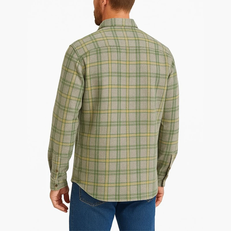 عکس شماره 3 : کت پاییزه مردانه مدل پشمی چهارخانه