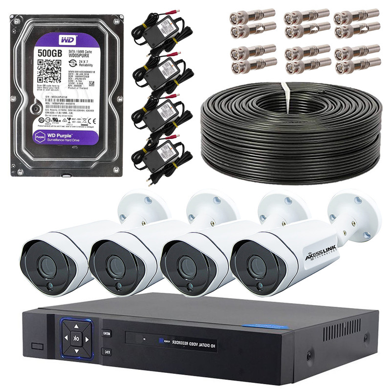 سیستم امنیتی مدل AHD KIT 004 - AXESSLINK