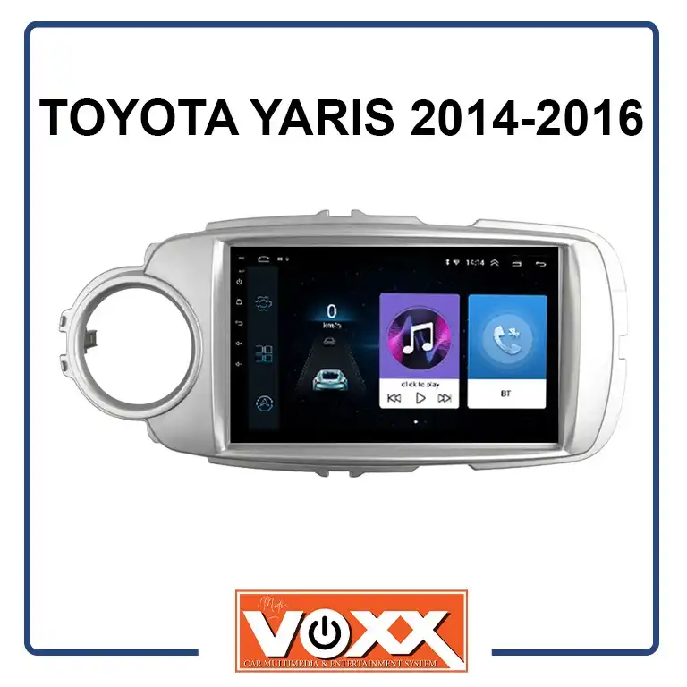 پخش کننده خودرو ووکس مدل 12-15 C100 مناسب برای تویوتا یاریس