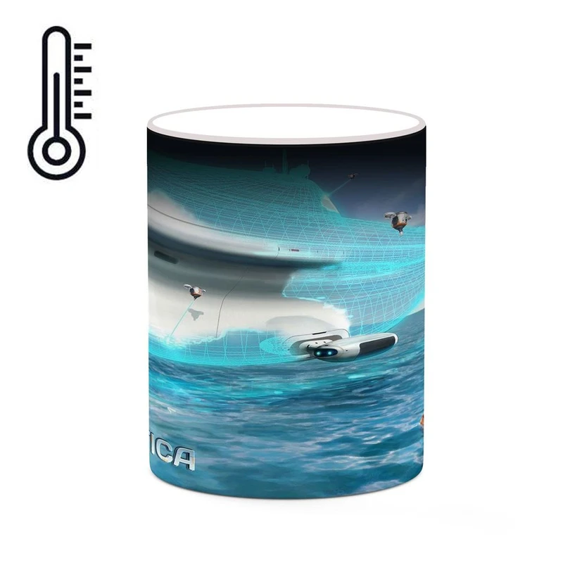 ماگ حرارتی کاکتی مدل بازی Subnautica Game کد mgh30491