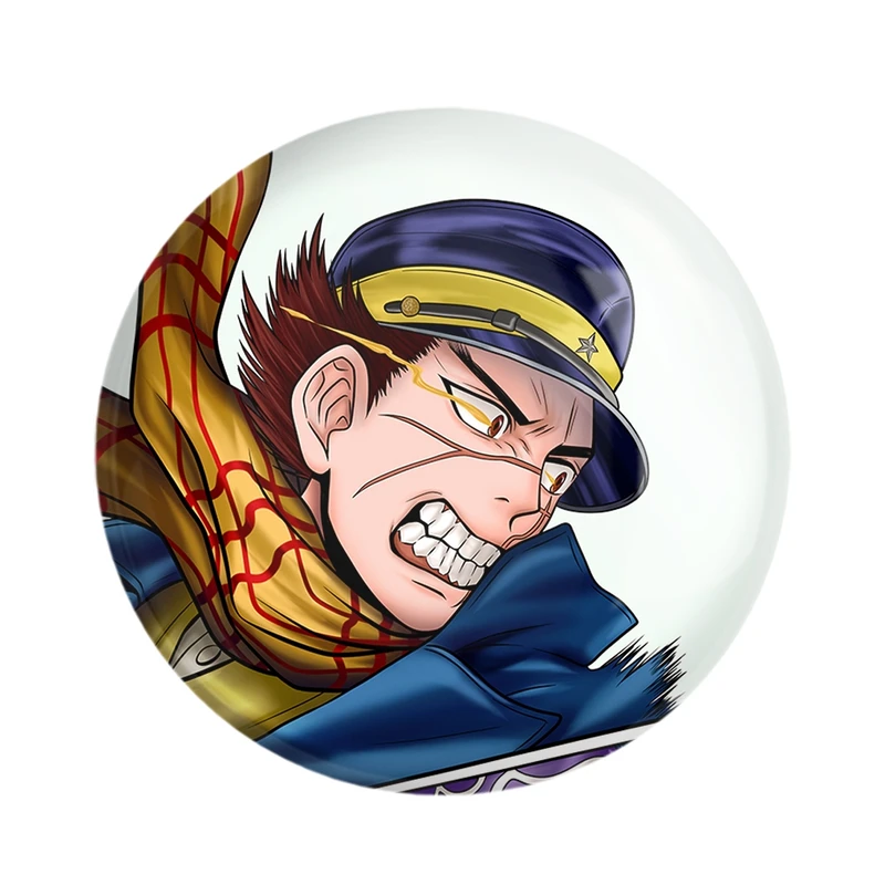 مگنت خندالو مدل سایچی انیمه کامویی طلایی Golden Kamuy کد 23742