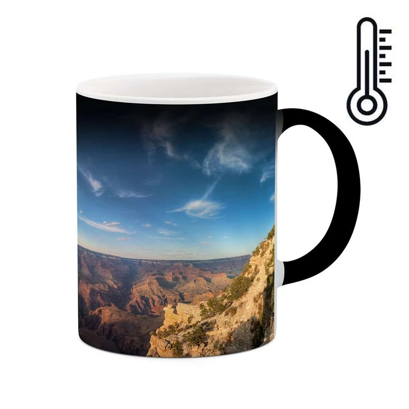 ماگ حرارتی کاکتی مدل منظره کد mgh11309