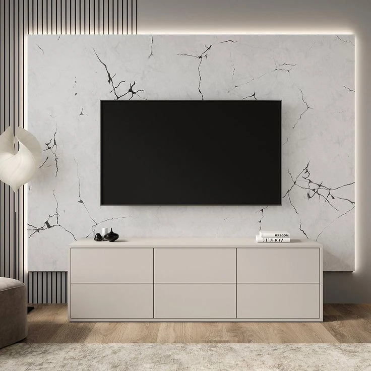 میز تلویزیون مدل 1993 مناسب برای تلویزیون تا 75 اینچ