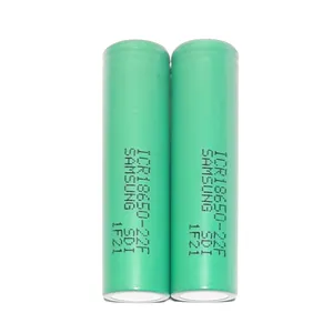 باتری لیتیم یون قابل شارژ سامسونگ  مدل ICR18650-22F ظرفیت 2200 میلی آمپرساعت بسته 2 عددی