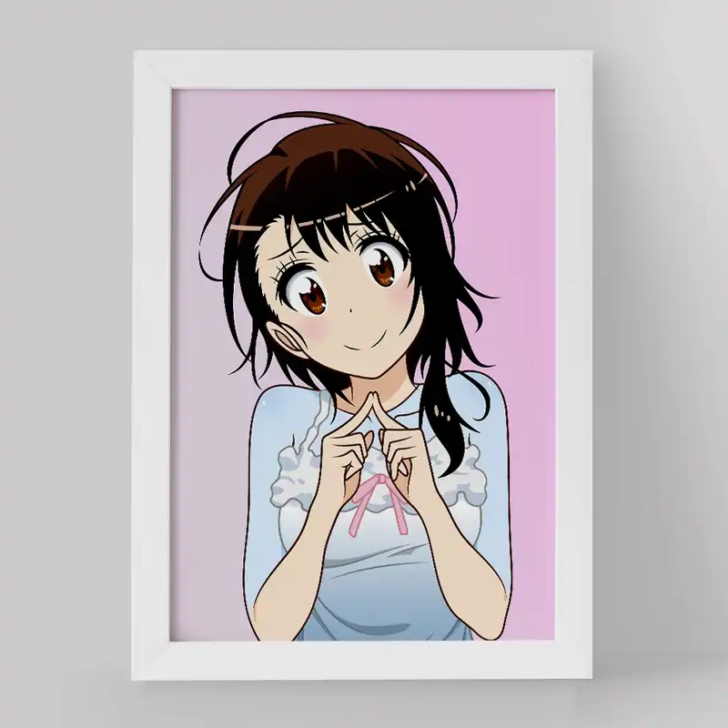 تابلو خندالو مدل اونودرا انیمه عشق دروغین کد 17167