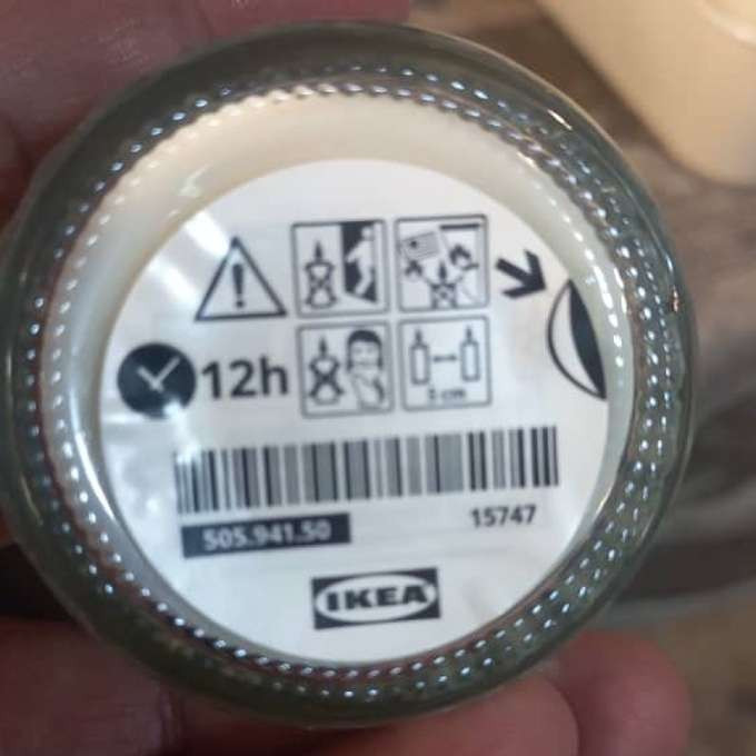 شمع ایکیا مدل JAMLIK