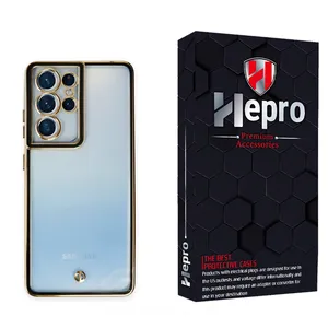 HEPRO GOLDROUND Cover For Samsung Galaxy S21 ULTRA