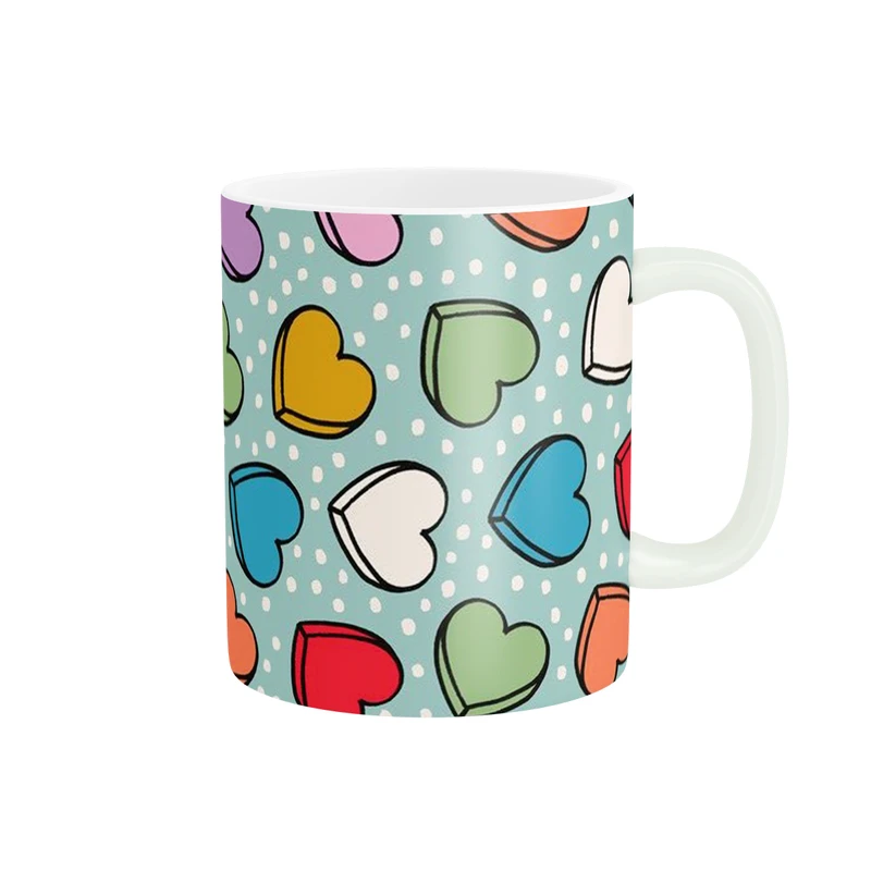 ماگ پاد آفرین مدل قلبی کد DKC976