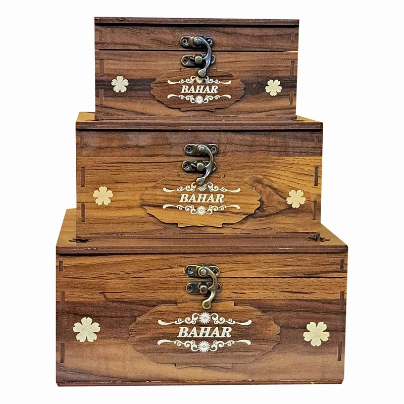 صندوقچه مدل بهار مجموعه سه عددی 