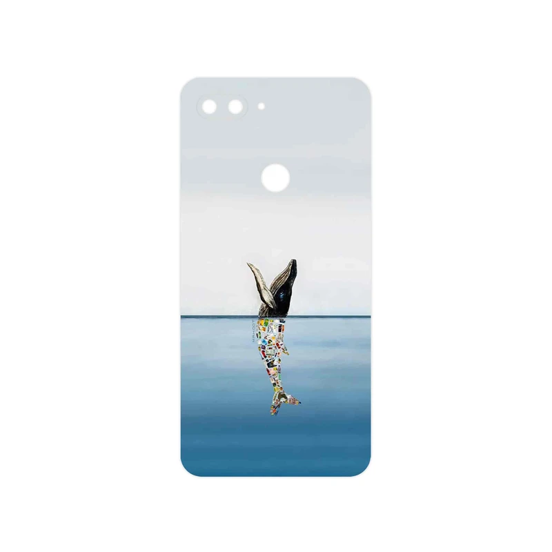 برچسب پوششی ماهوت مدل Collage of Sea Trash مناسب برای گوشی موبایل شیائومی Mi 8 Lite