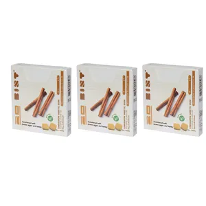 آدامس سقز بیست با طعم دارچین شیرین شده با شکر قهوه ای - 50 گرم بسته 3 عددی