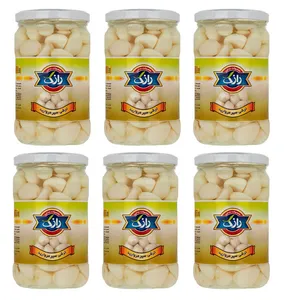 سیر ترشی سفید رازک - 660 گرم بسته 6 عددی