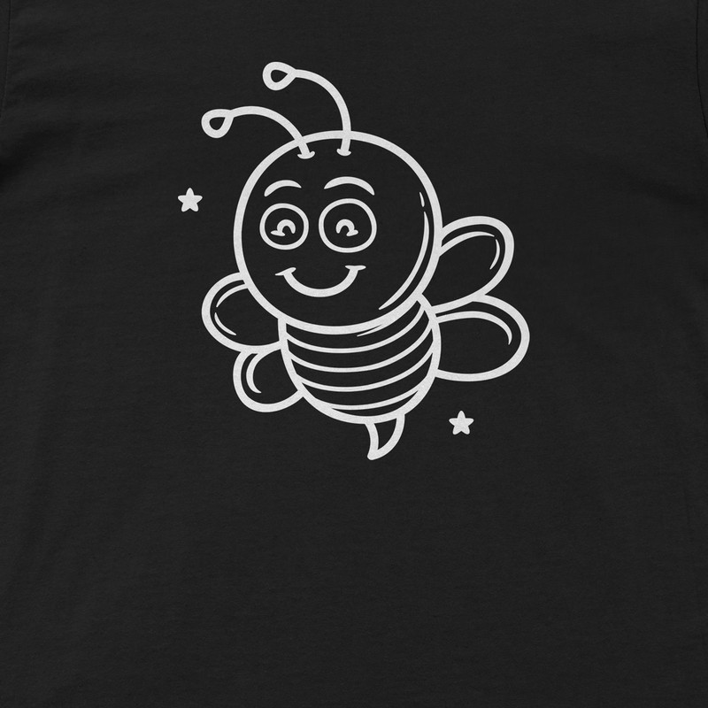 تی شرت آستین کوتاه زنانه مدل زنبور