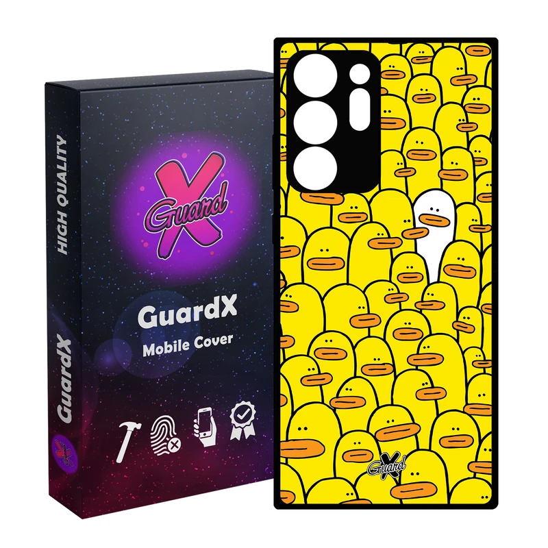 کاور گارد ایکس طرح اردک مدل Glass10361 مناسب برای گوشی موبایل سامسونگ Galaxy Note 20 Ultra