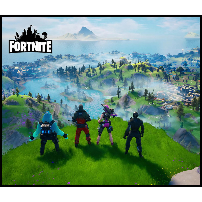ماوس پد مخصوص بازی طرح Fortnite مدل 131353