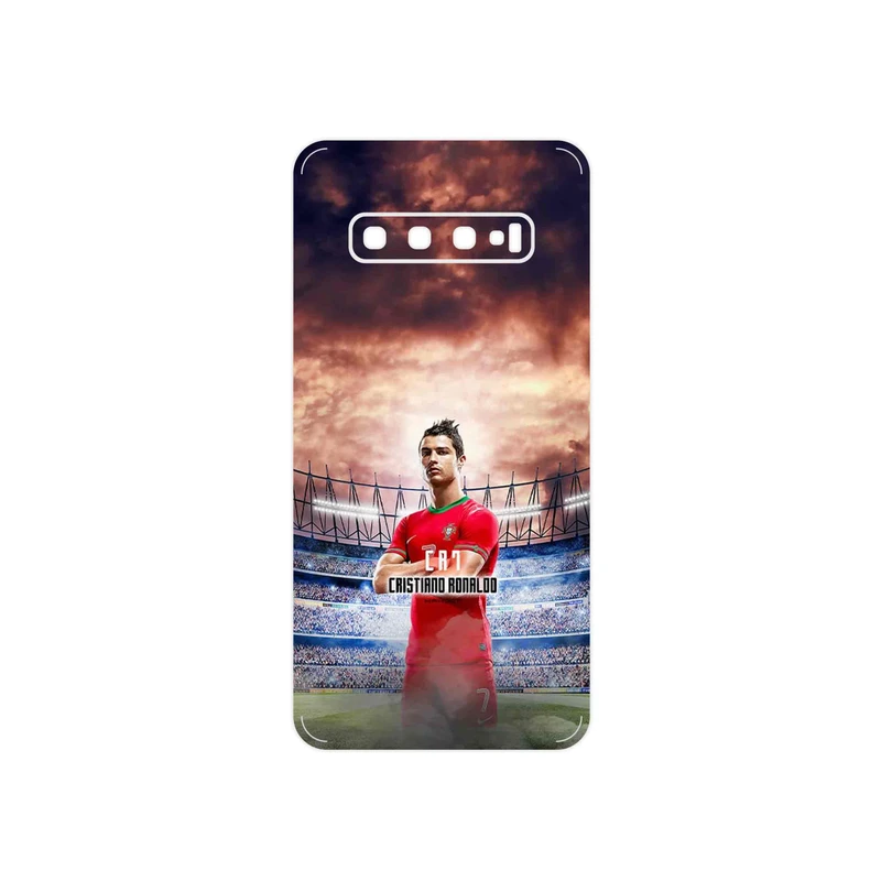 برچسب پوششی ماهوت مدل Cristiano Ronaldo 2 مناسب برای گوشی موبایل سامسونگ Galaxy S10
