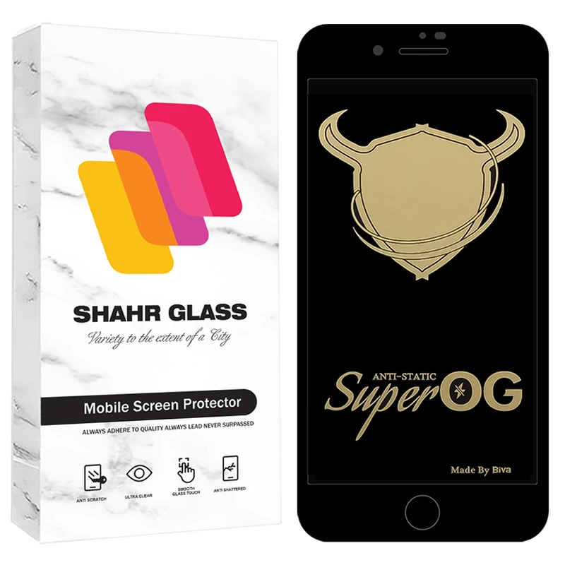 محافظ صفحه نمایش شهر گلس مدل SOSOG مناسب برای گوشی موبایل اپل iPhone 7 Plus / iPhone 8 Plus 