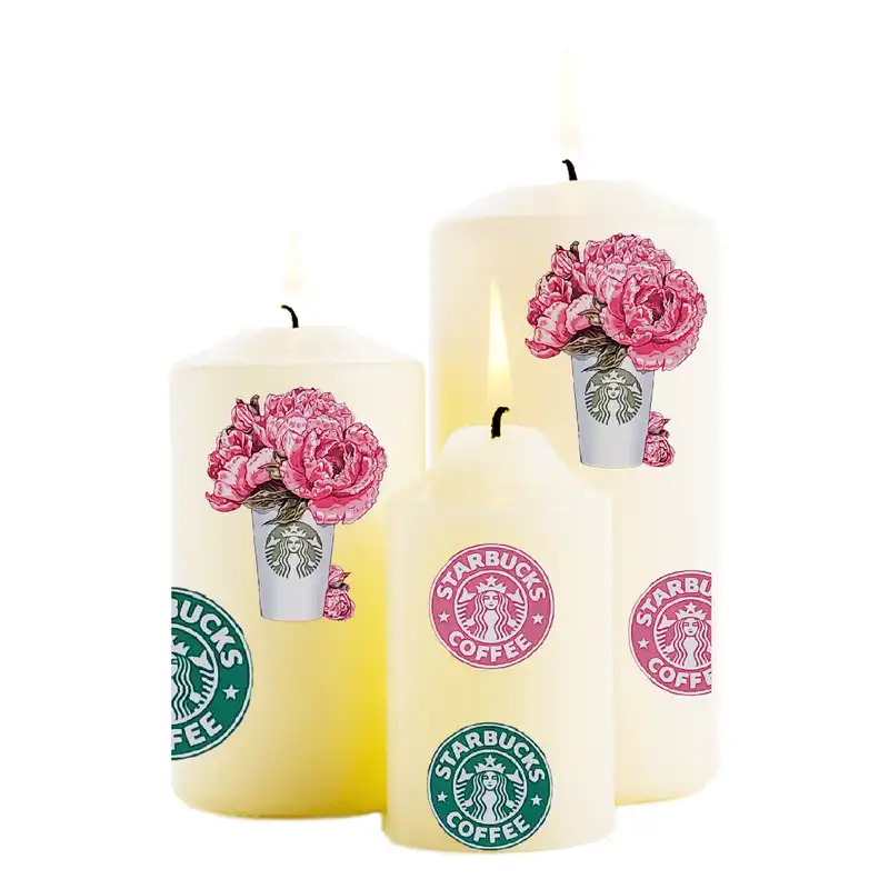 برچسب ترنسفر مدل گلدان فلزی رز