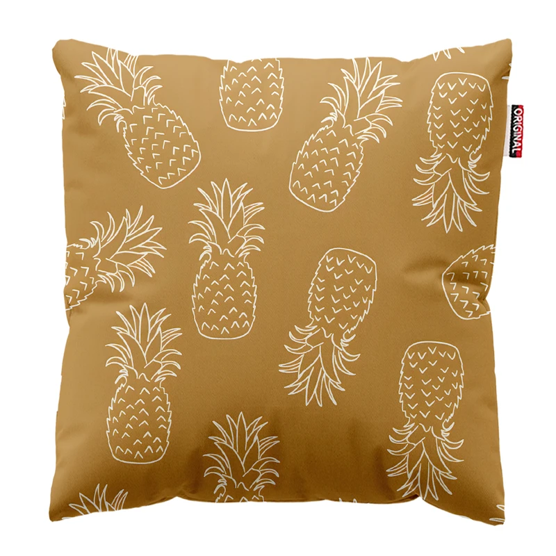 کوسن پاد آفرین مدل گل و برگ کد PK303444 سایز 30*30 سانتی متر