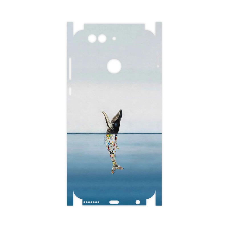 برچسب پوششی ماهوت مدل Collage of Sea Trash-FullSkin مناسب برای گوشی موبایل هوآوی Nova 2 Plus