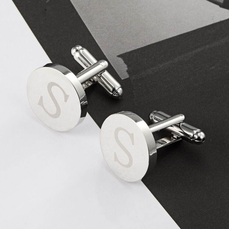 ست دکمه سردست و گیره کراوات مردانه زرکات طرح S مدل SS203 ست دکمه سردست و گیره کراوات مردانه زرکات طرح S مدل SS203