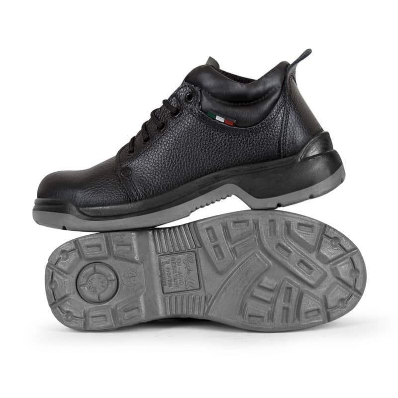 کفش ایمنی ایمن ترن مدل پایدار چرم کفش ایمنی ایمن ترن مدل پایدار چرم