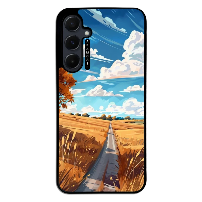 کاور آکام مدل AMC-WSGA55-NATURE-12 مناسب برای گوشی موبایل سامسونگ Galaxy A55