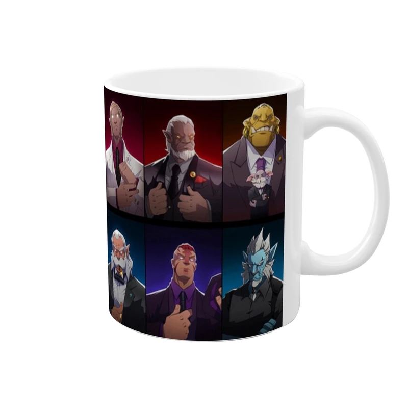 ماگ طرح شخصیت های گیم