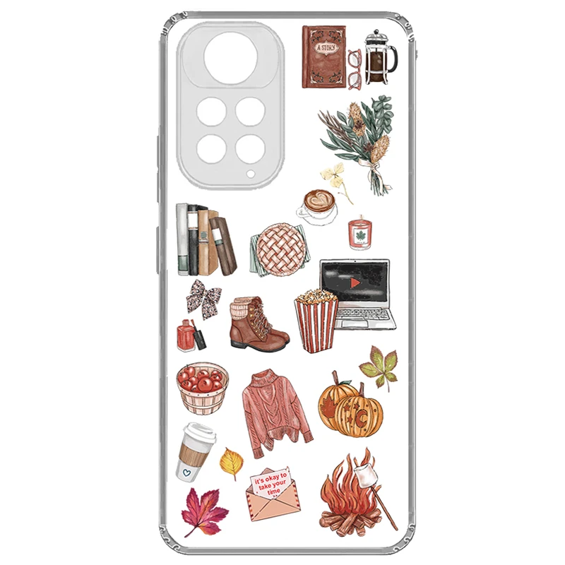 کاور مدل استیکر پائیزی مناسب برای گوشی موبایل شیائومی Redmi Note 11 Pro