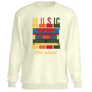 سویشرت مردانه طرح OLD SCHOOL مدل M021W