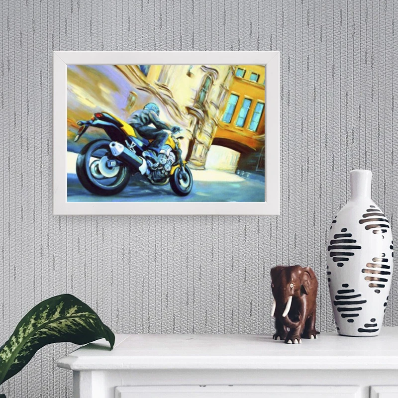 تابلو یاسین دکوراتیو مدل سرعت در کوچه ها کد 439