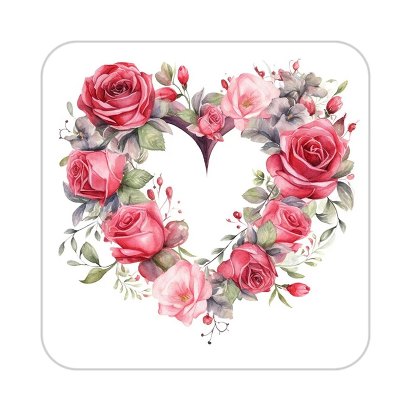 زیر لیوانی کاکتی طرح گل مدل mp18404