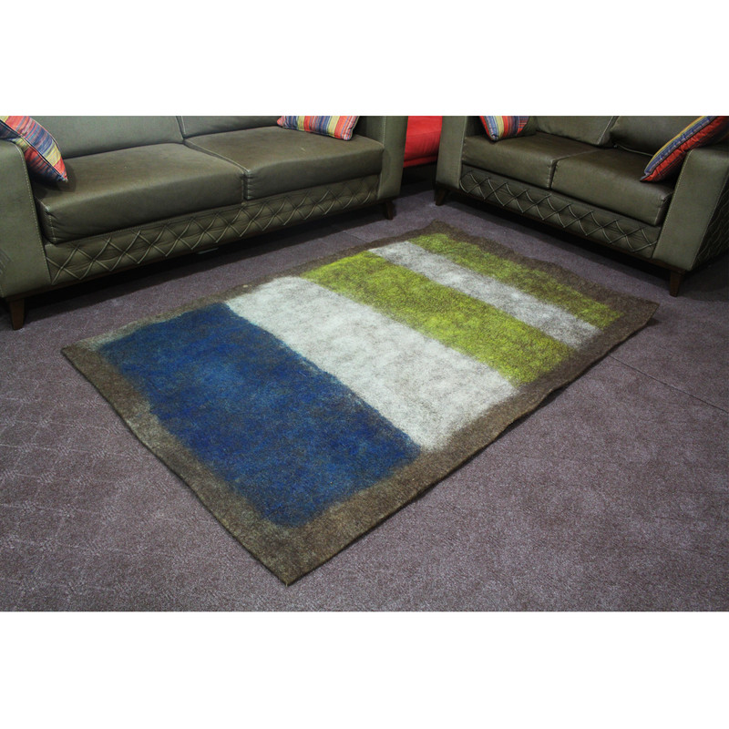 نمد فرش مدل افق