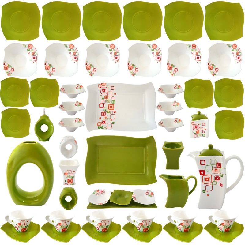 سرویس غذاخوری 48 پارچه بلک هورس کد 068GC