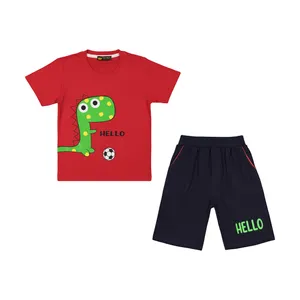 Teddy Bear 2011308-72 Short sleeveT-Shirt And Shorts Set For Boys