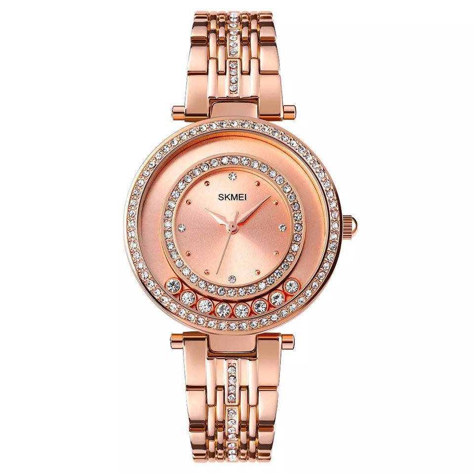 ساعت مچی عقربه ای زنانه اسکمی مدل 1740rosegold -  - 1