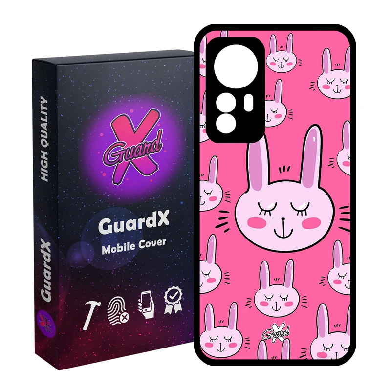 کاور گارد ایکس طرح Rabbit مدل Glass10135 مناسب برای گوشی موبایل شیائومی Redmi Note 12S