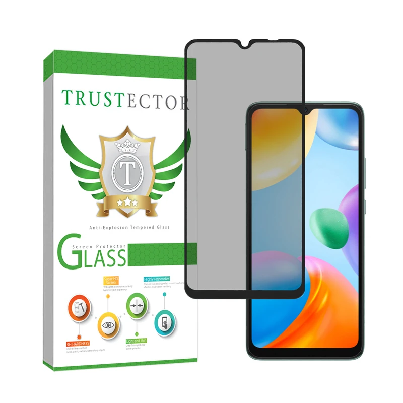  محافظ صفحه نمایش سرامیکی حریم شخصی تراستکتور مدل CERPRIVT مناسب برای گوشی موبایل شیائومی Redmi 10C / Redmi 10 India / Redmi 10 Power / Redmi 12C / Poco C55 / Redmi A3