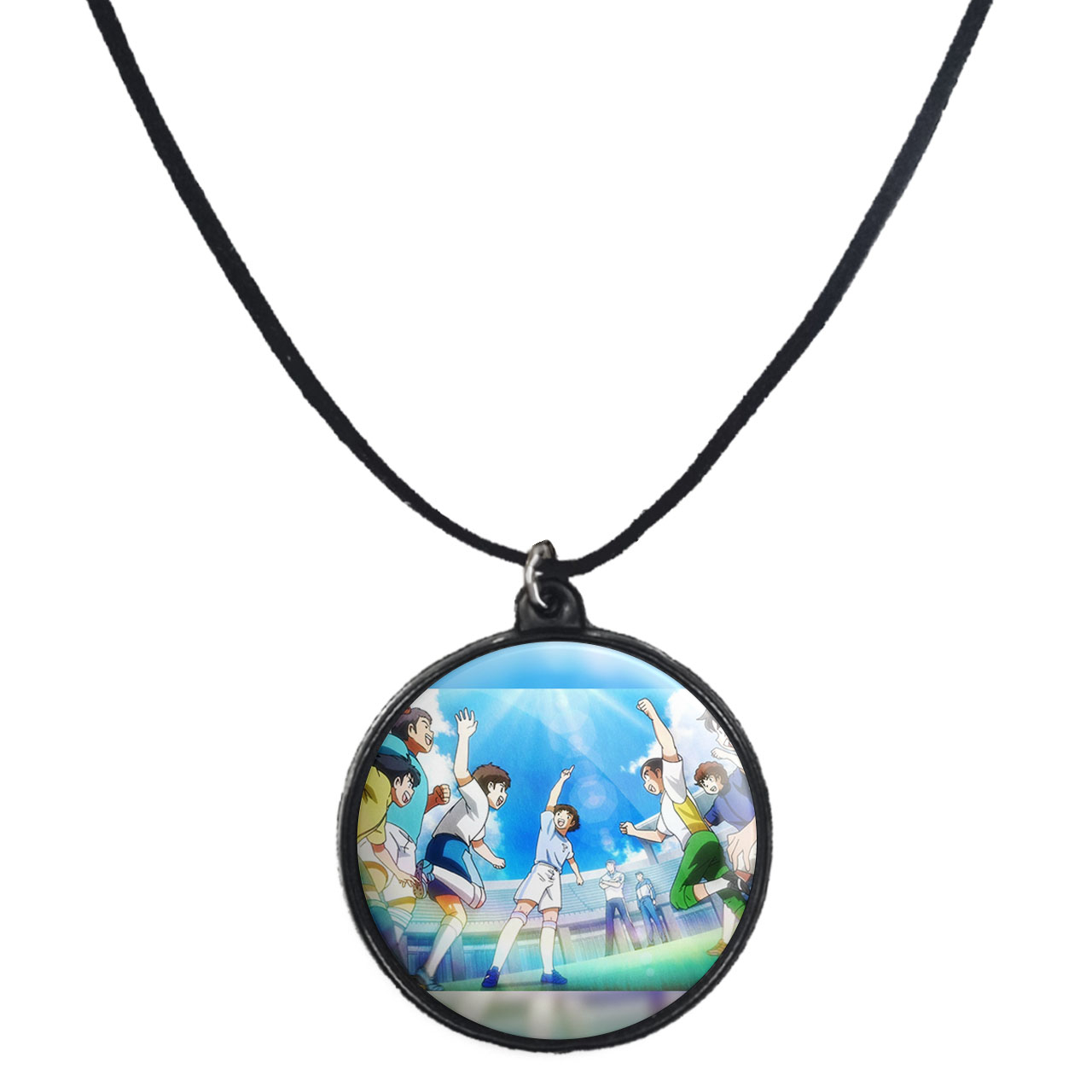 گردنبند پرمانه طرح فوتبالیست ها کد pmb.22286 مدل دو طرفه