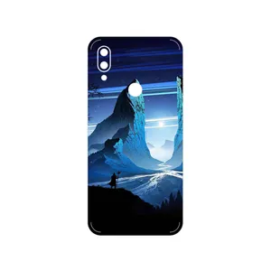 MAHOOT Blue Mountains Digital Art Cover Sticker for Xiaomi Redmi 7