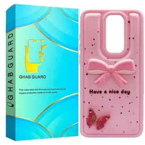 کاور قاب گارد مدل فانتزی دخترانه طرح پروانه مناسب برای گوشی موبایل شیائومی Redmi 9 / 9 Prime