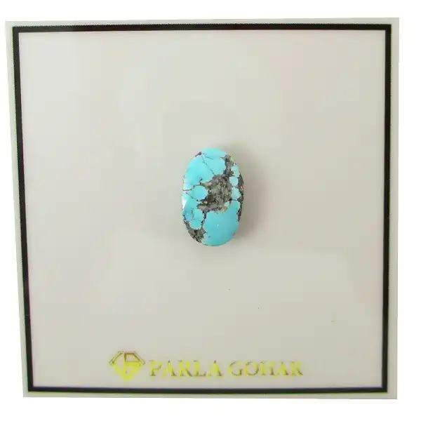 سنگ فیروزه نیشابوری پارلا گوهر کد 5615